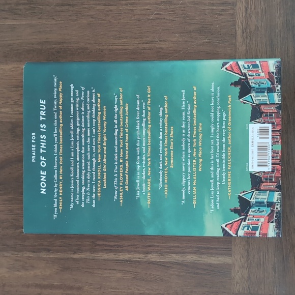 None of this is True - Lisa Jewell - Hardcover Book - Picture 3 of 4